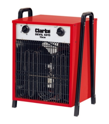 Clarke Devil 6015 15kW 415V Portable Industrial Fan Heater