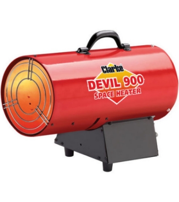 Clarke Devil 900 17.6 - 24.9kw Portable Propane LPG Heater