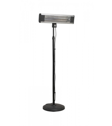 Sealey IFSH1809R 1.8kW 230V Carbon Fibre Infrared Patio Heater & Stand