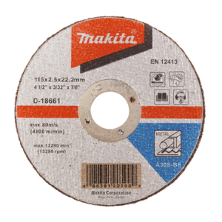 Cut Metal Stainless Steel Cut-Off Wheels for Angle Grinder Use HT0014-CD Steel and Non-Ferrous Metals HAUTMEC Metal Cutting Discs 4-1/2 x 1/25 x 7/8 10pc 