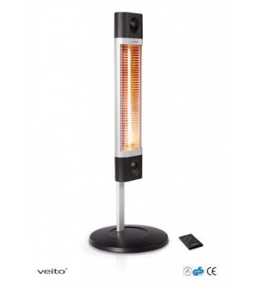 Veito CH1800RE 1.8kW Black Low Input Ribbon Infrared Heater 1