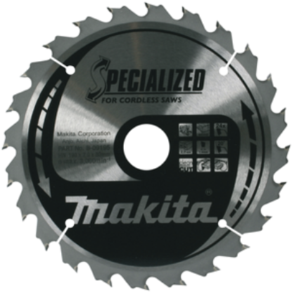 Picture of Makita Efficut TCT Circular Saw Blade 230mm X 30mm X 40t
