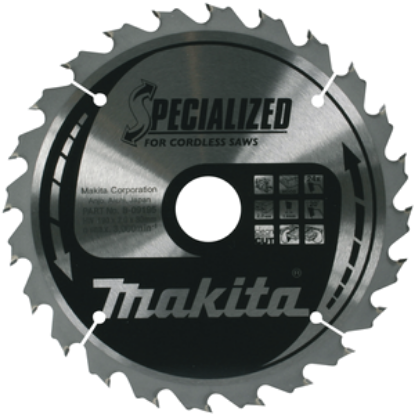 Picture of Makita Efficut TCT Circular Saw Blade (230mm x 30mm x 40t)