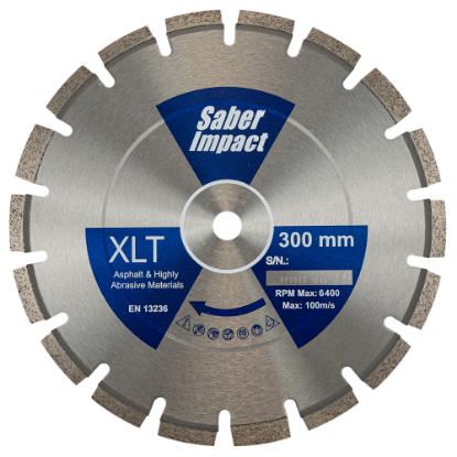 Picture of Saber XLT Premium Asphalt Diamond Blade (300mm x 20mm)