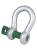 GREEN BOW SHACKLE - 1 TONNE SCREW PIN 10X11MM