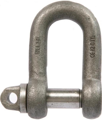 Large Dee HT Shackle 0.75t 13mm X 16mm