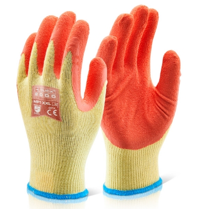 Picture of Beeswift Multi Purpose Latex Glove - Orange (XL)