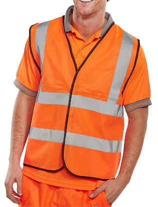 Beeswift Hi-Visibility Waistcoat Orange XL