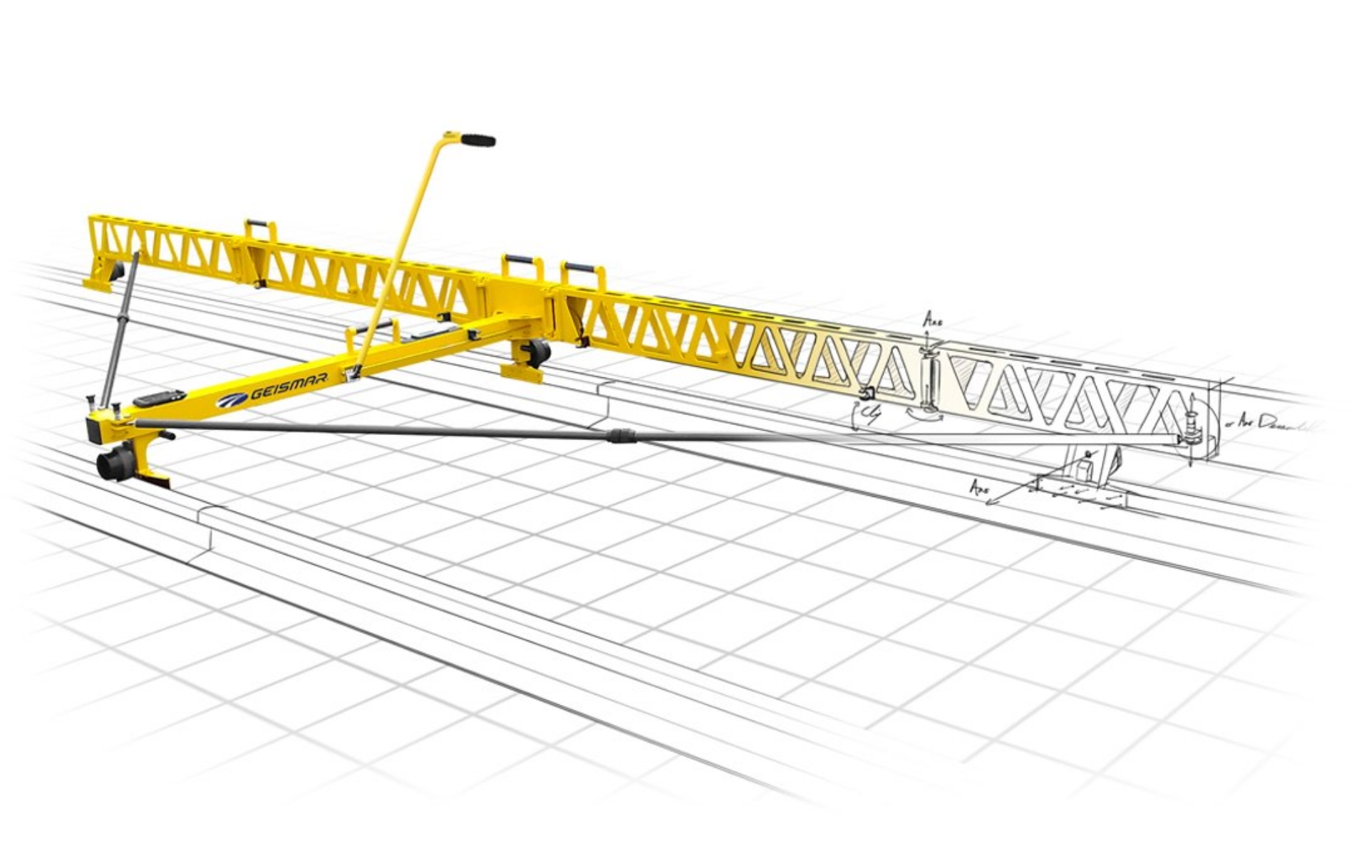 Picture of Geismar Topaz Track Geometry and Versine Digital Measuring and Recording Trolley