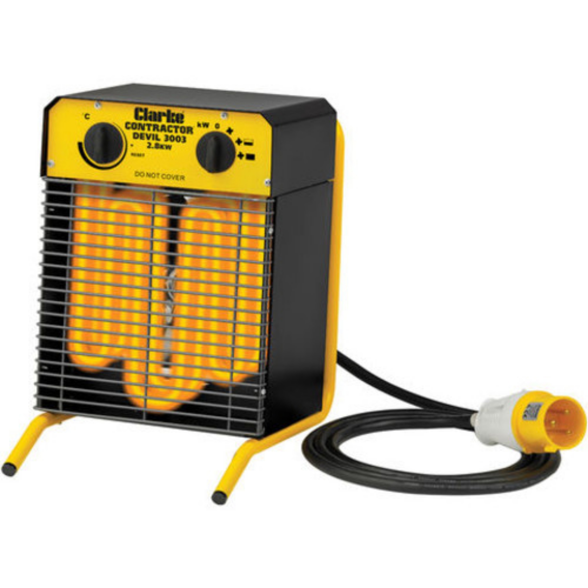 Clarke Devil 3003 2.8kW 110V Electric Fan Heater | Sunbelt Sales