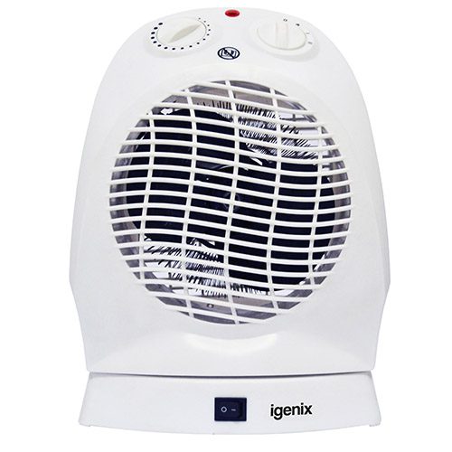 Igenix IG9021 2kW Oscillating Fan Heater | Sunbelt Sales