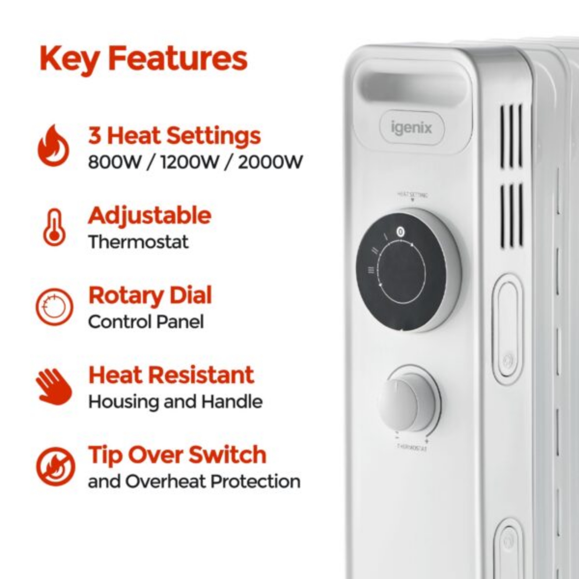 Igenix IG2620 2kW - Key Features 