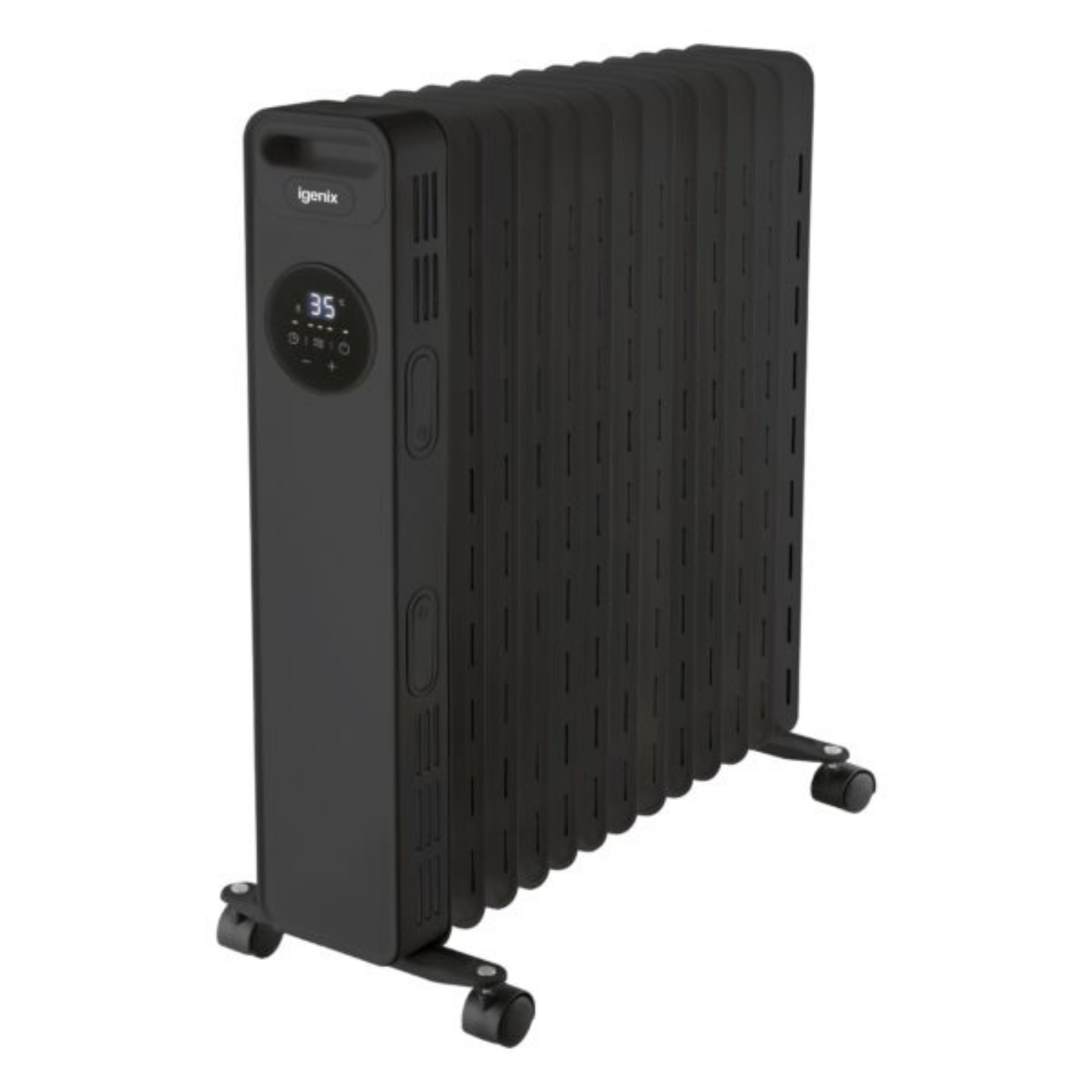 Igenix IG2626BL Black 2.5kW Oil Filled Radiator | Sunbelt Sales