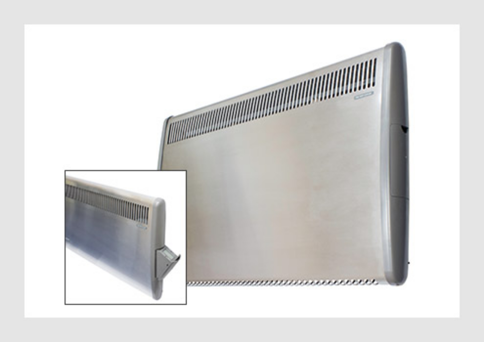Picture of Consort Claudgen PLE150SS 1.5kW Panel Heater In Stainless Steel