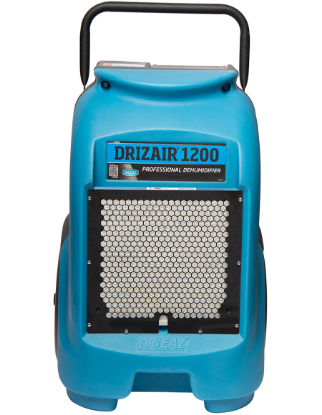 Dri-Eaz Drizair 1200 55L portable Commercial Dehumidifier (Hero View)