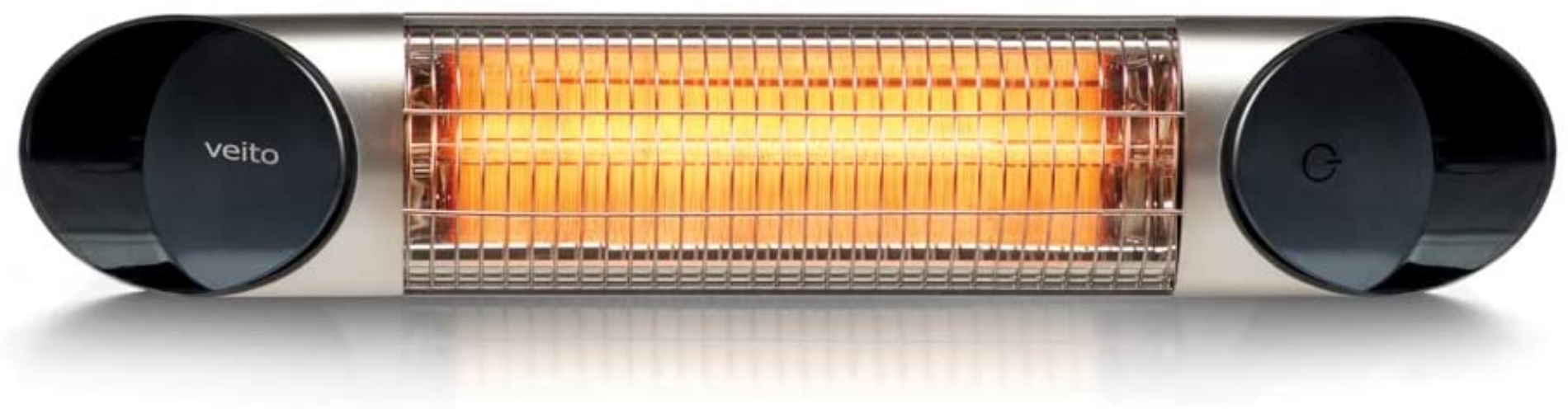 Veito Blade Mini 1.2kW Silver Infrared Heater single