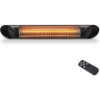 Veito Blade S Black 2.5kW Waterproof Wall Mounted Infrared Heater 2
