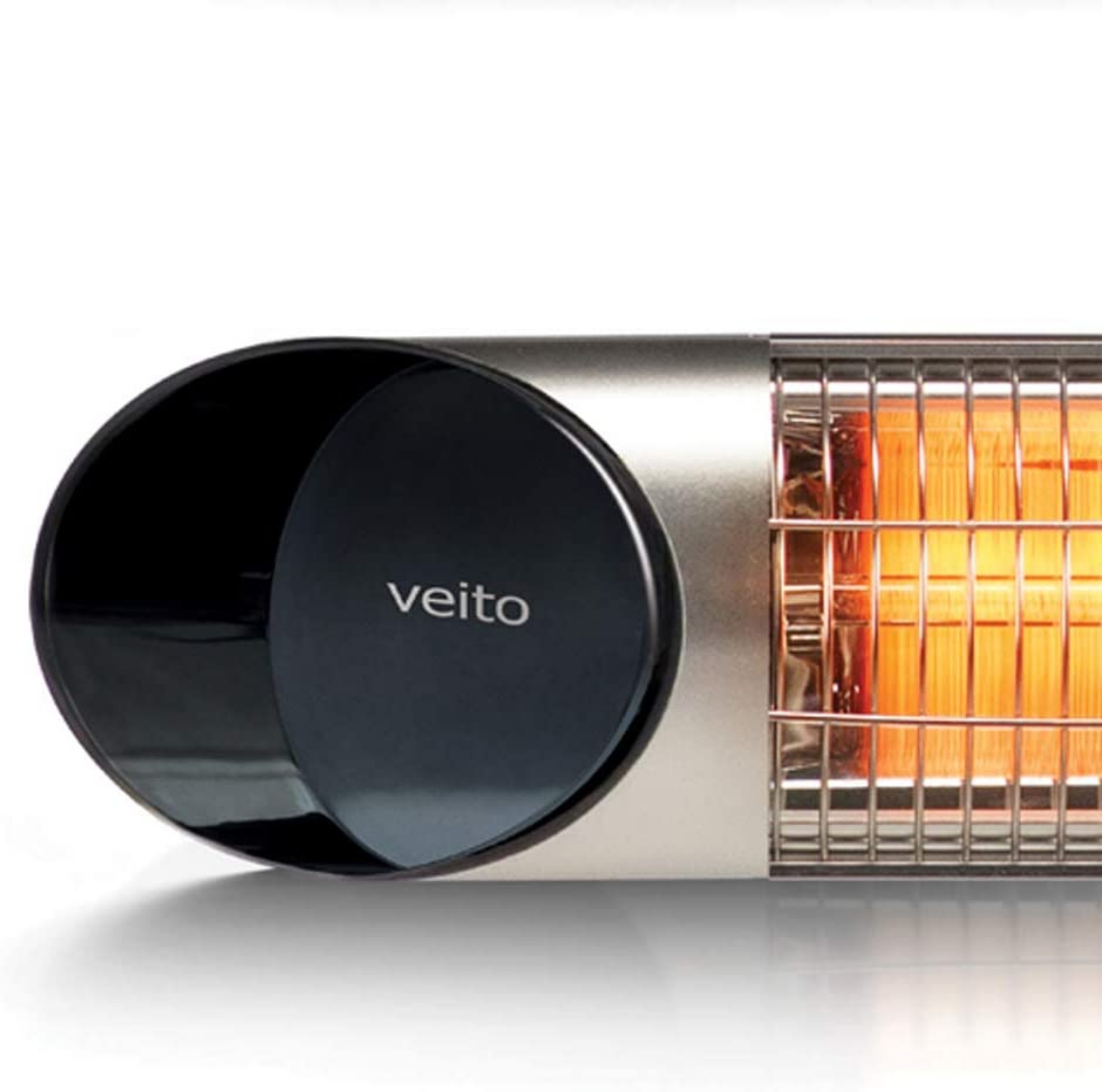 Veito Blade S Silver 2.5kW Waterproof Wall Mounted Infrared Heater 2