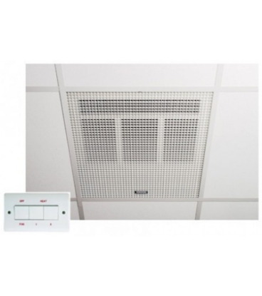 Consort Claudgen HE7245RX 4.5kw Recessed Fit Downflow Ceiling Heater 