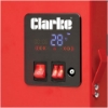Clarke 371SPC 2.8kW 110V Portable Quartz Infrared Heater (LCD)
