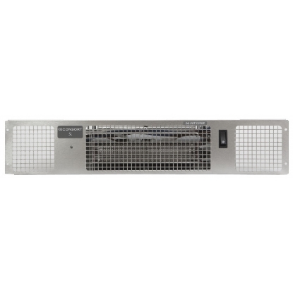 Consort Claudgen PHSL3S 3kW Plinth Heater in Stainless Steel (Front)
