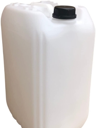 Picture of White Polythene Water Container With Screw Cap 25L