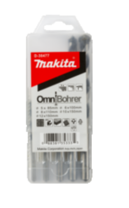 Picture of Makita Omniboher Multipurpose 5pc Drill Set 5.0mm - 12.0mm