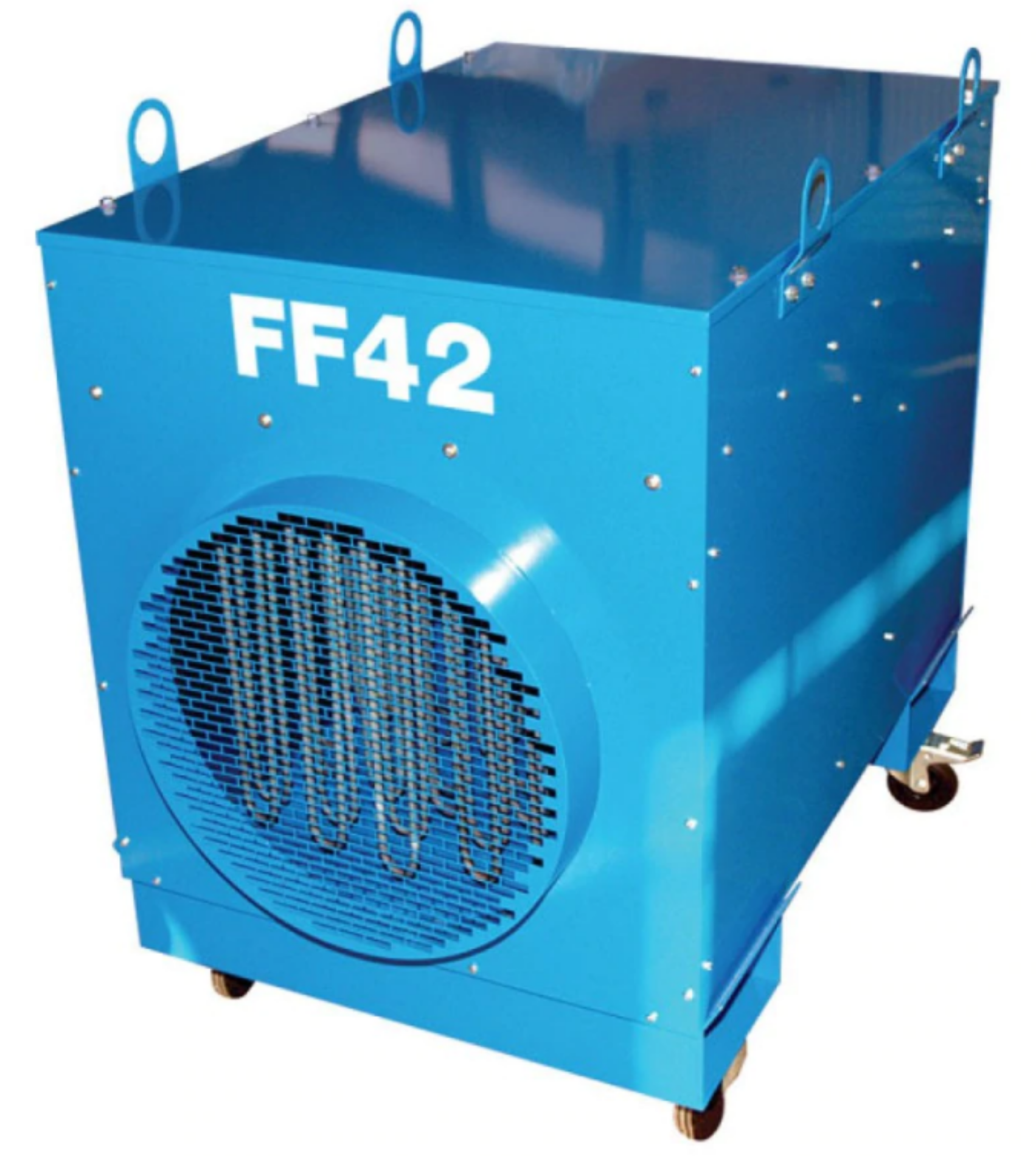 Broughton Super Giant FF42 400V 63a 3 phase 43kw portable industrial fan heater