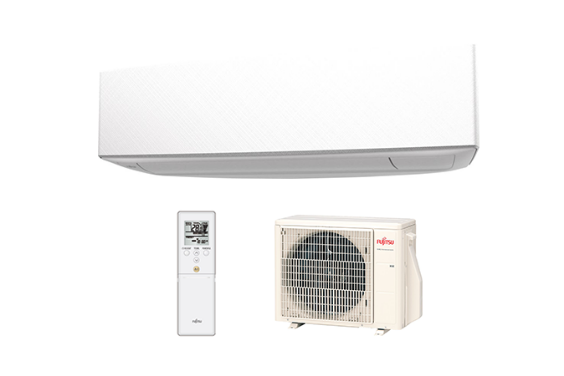 Picture of Fujitsu ASYG07KETA 2.0kW Designer High Wall Split System in White