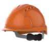JSP EVO 3 Orange Wheel Ratchet Safety Helmet 