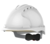 JSP EVO 3 White Wheel Ratchet Safety Helmet 