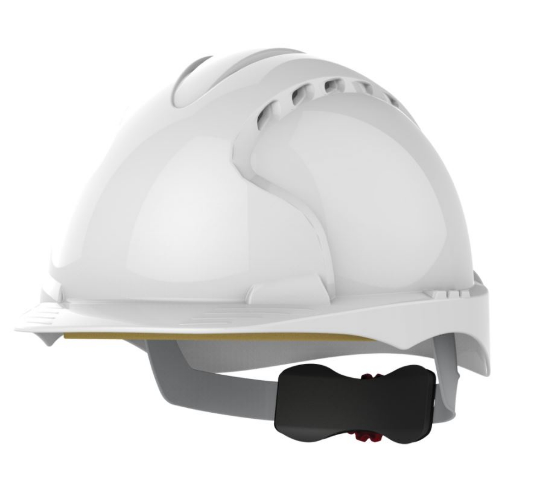 JSP EVOLite White Wheel Ratchet Safety Helmet
