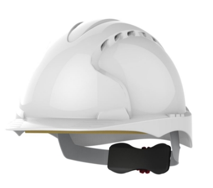 JSP EVOLite White Wheel Ratchet Safety Helmet