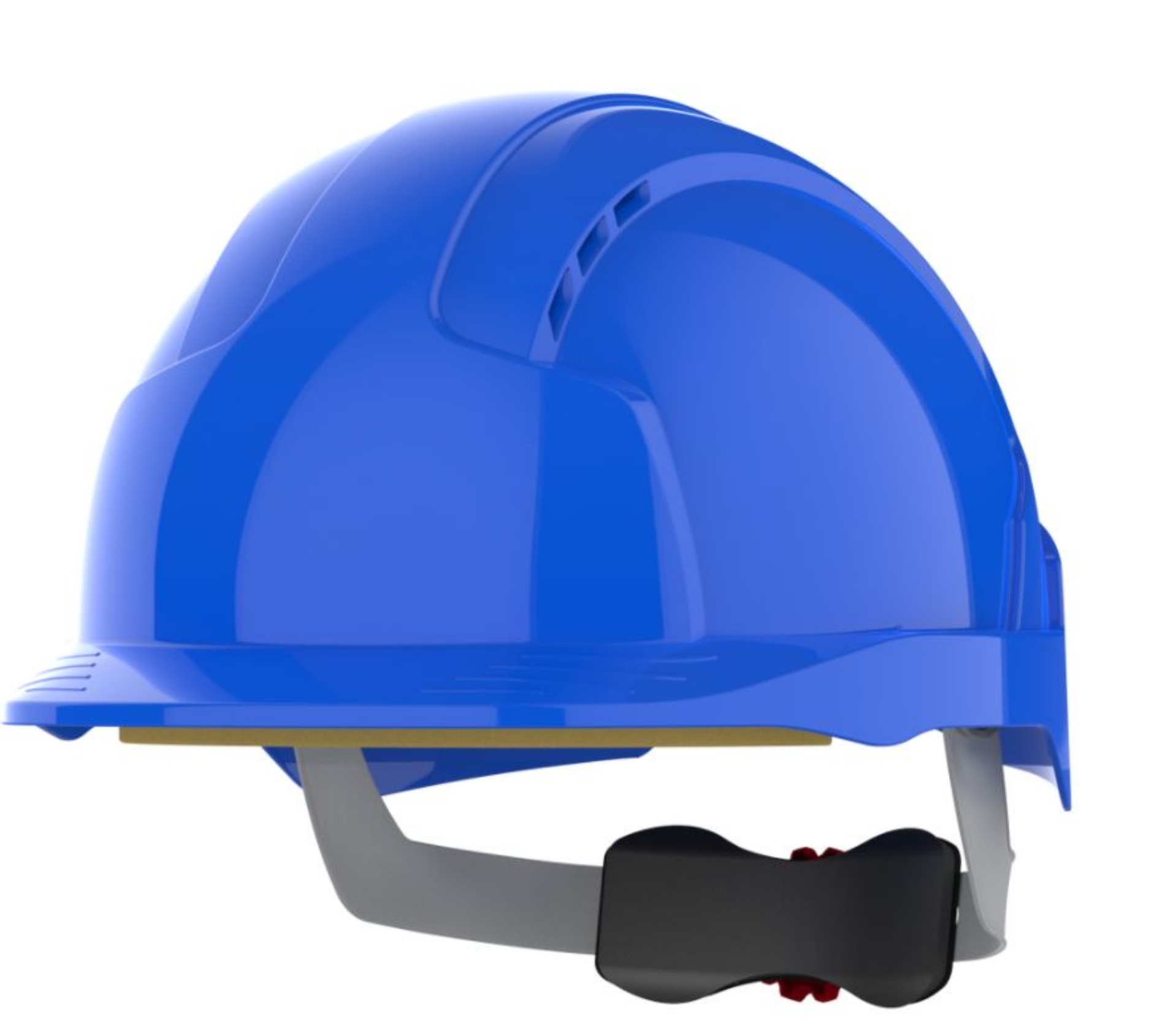 JSP EVOLite Blue Safety Helmet - Wheel Ratchet - Vented