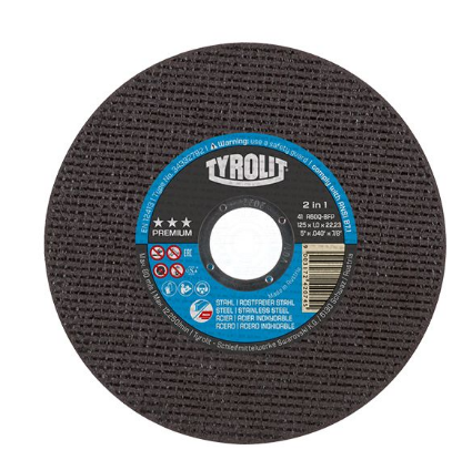 Picture of Tyrolit Metal Cutting Disc Flat Inox A46Q-BFP 150mm x 1.2mm