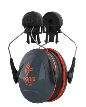JSP Sonis® Compact Low Profile Mounted Ear Defenders 31dB SNR Hero