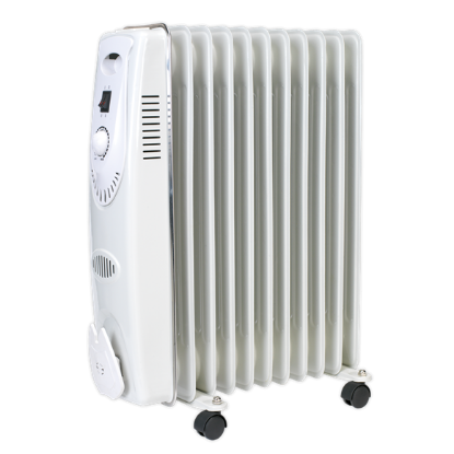 Picture of Sealey RD2500T 2500W 11-Element Oil-Filled Radiator - With Timer