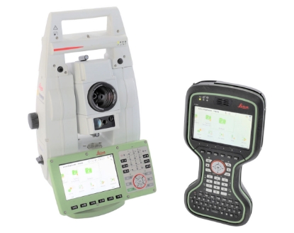 Reconditioned Leica TS16 P 5" R500 Total Station with LOC8 Tracker and CS20 Controller