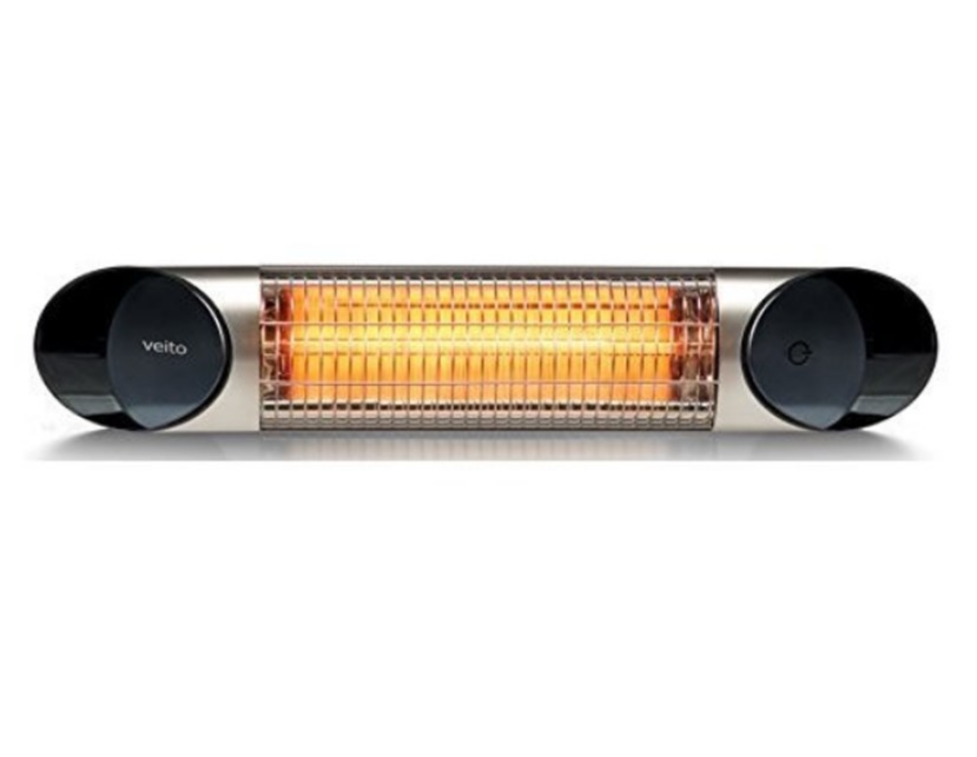 veito Blade S Silver 2.5kW Waterproof Wall Mounted Infrared Heater 2