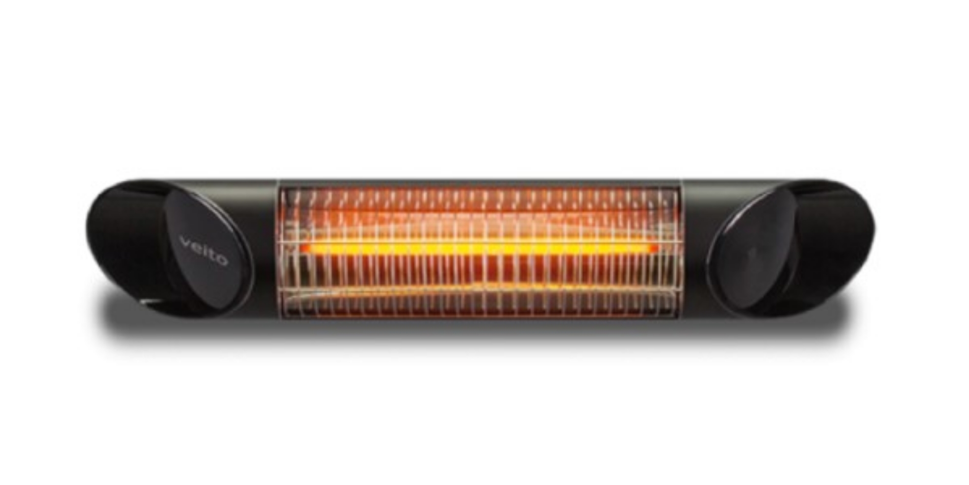 Veito Blade Mini 1.2kW Black Infrared Heater | Sunbelt Sales