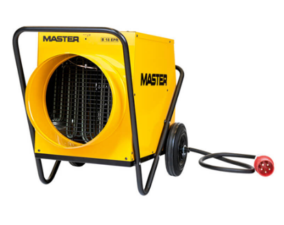 Master B 18 18kW Electric Fan Heater Hero