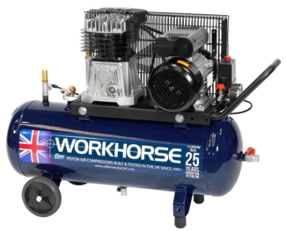 Workhorse Air Compressor 3HP 50L 230V Main