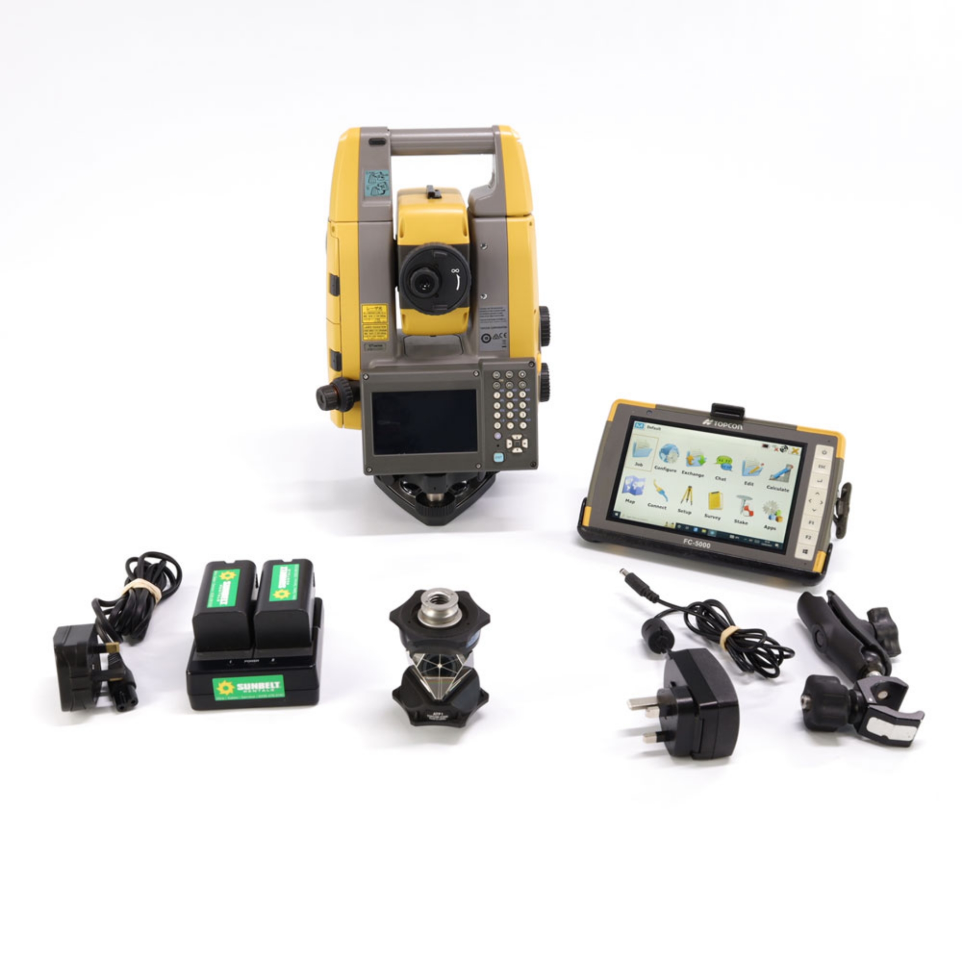 Topcon-GT-505-Total-Station-FC-5000-Tablet