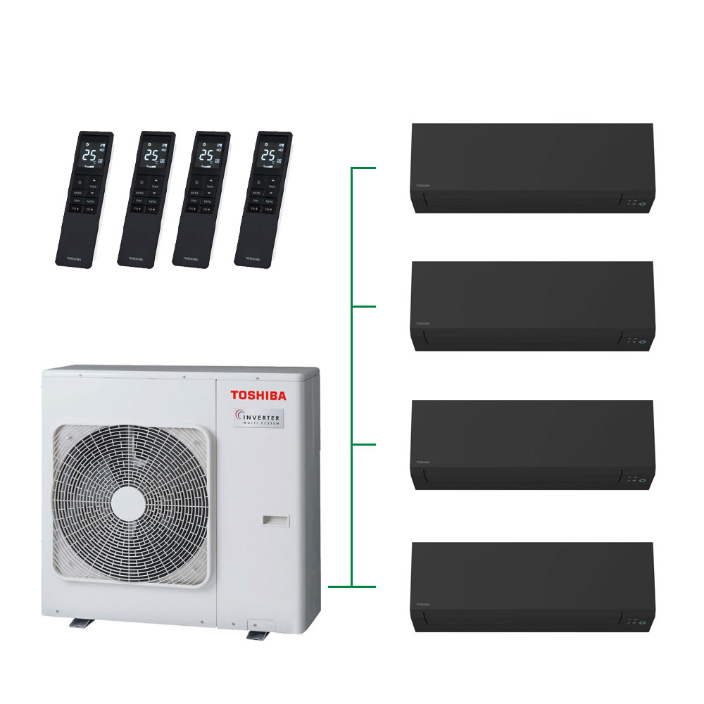 Toshiba RAS4M27U2AVGE 8kW MultiRoom Air Conditioning 4 Rooms