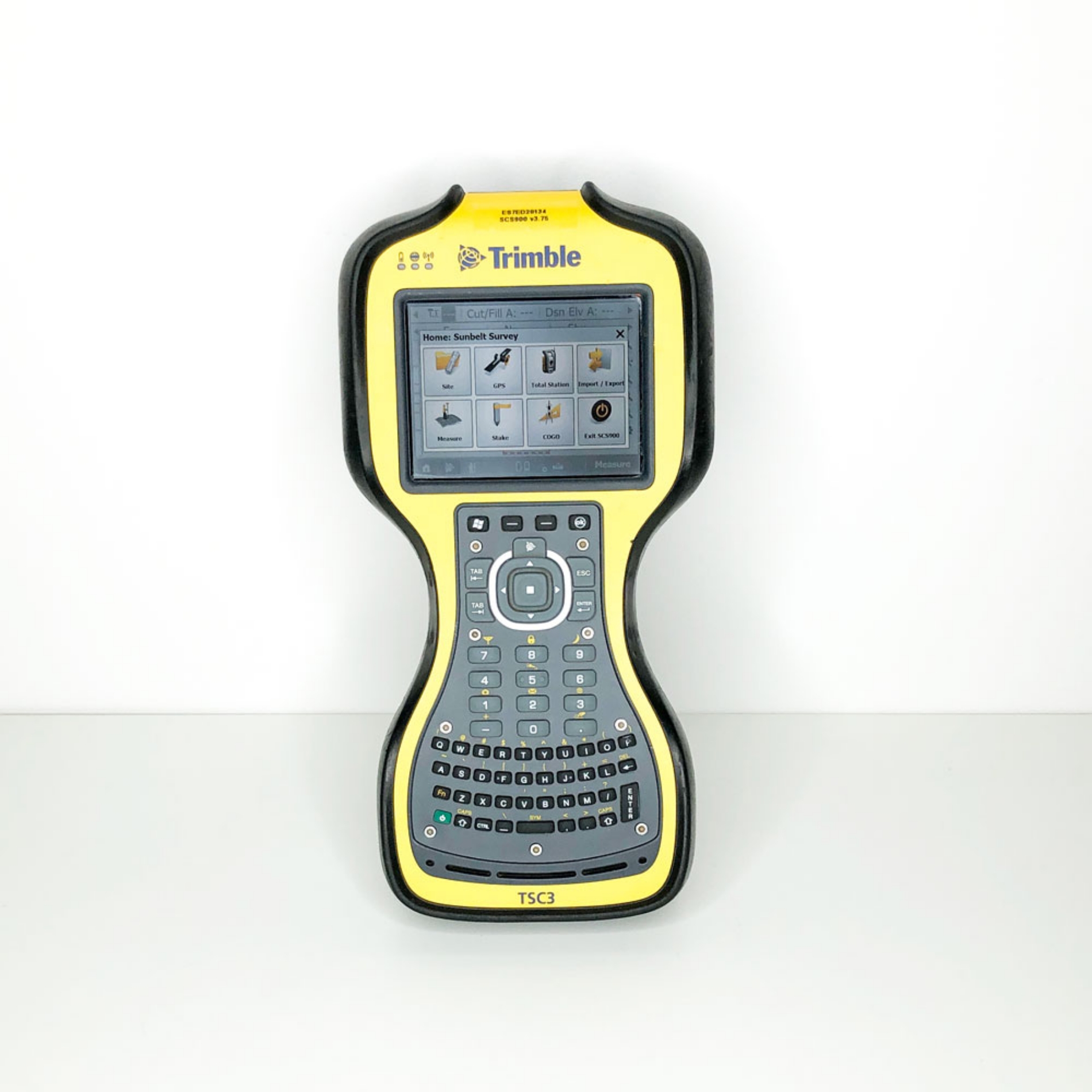 Trimble-TSC3-front-view-SCS900-software-main