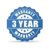 3 Year Warranty