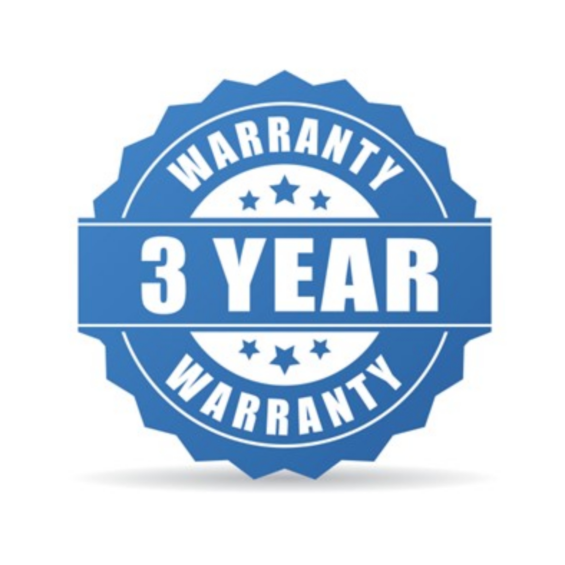 3 Year Warranty