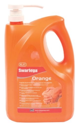 Picture of Swarfega Orange Hand Cleanser Pump Bottle 4L
