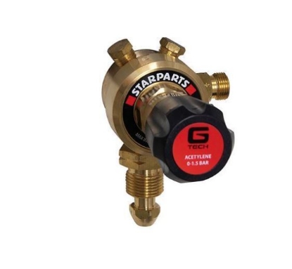 Picture of Single Stage Acetylene Plugged Regulator (25 Bar)