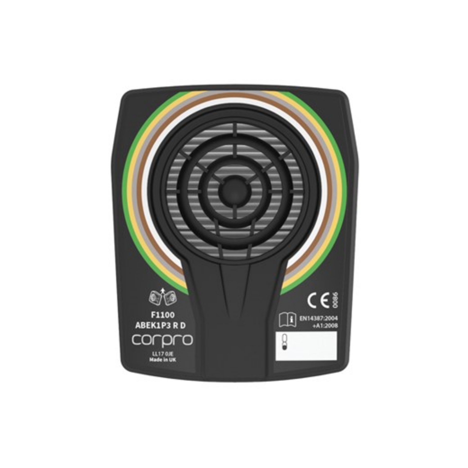 Picture of Corpro F1100 ABEK1P3 R D Filter (Case of 10 Pairs)